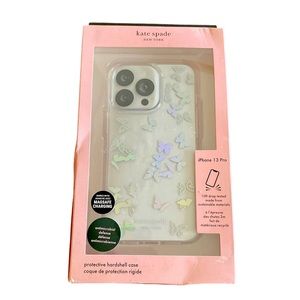 🆕🔥 KATE SPADE ♠️: NIB IPhone 13 Pro Hardshell Phone Case